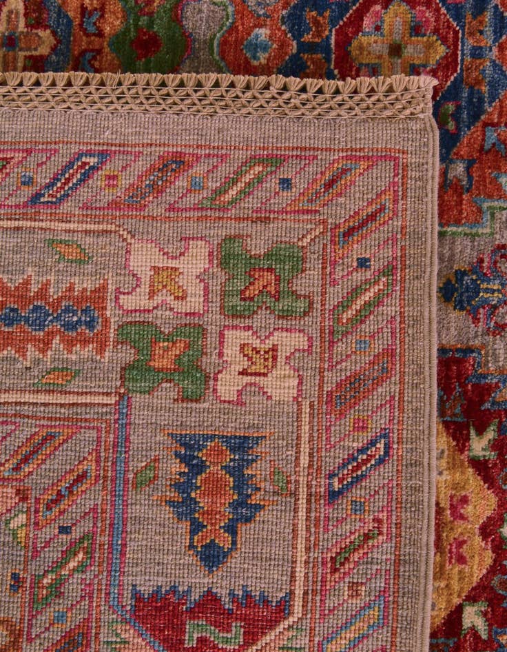 Detail image of 5' 1 x 6' 8 Hand Knotted Ariana Ziegler Rug