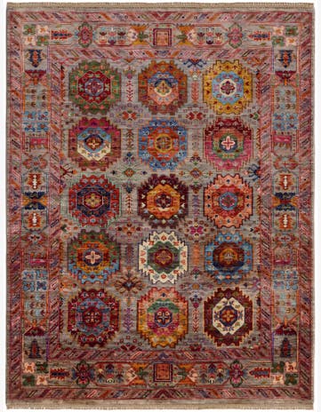 5' 1 x 6' 8 Hand Knotted Ariana Ziegler Rug