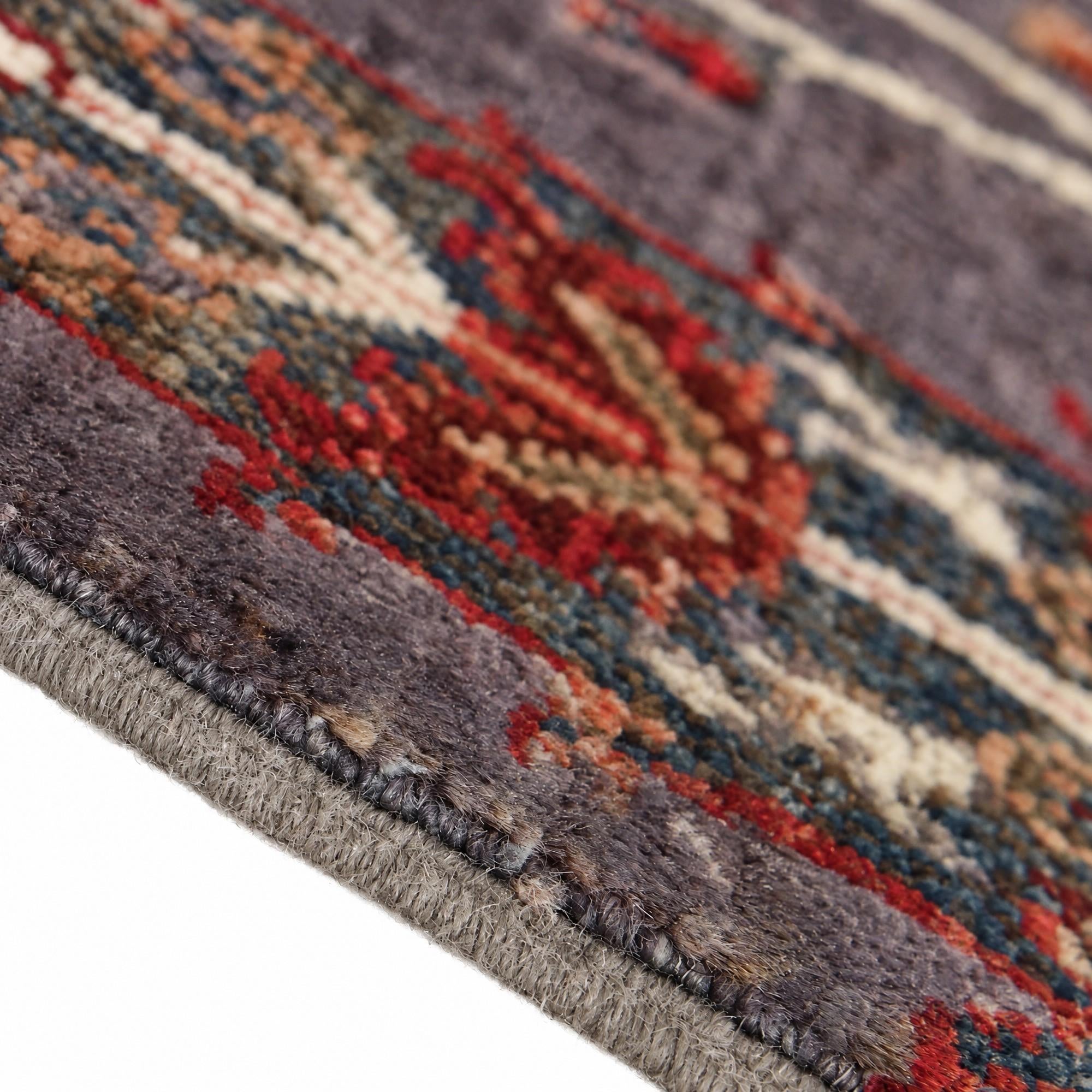 Detail image 8 of 12: 3' 4 x 5' Hand Knotted Ariana Ziegler Rug