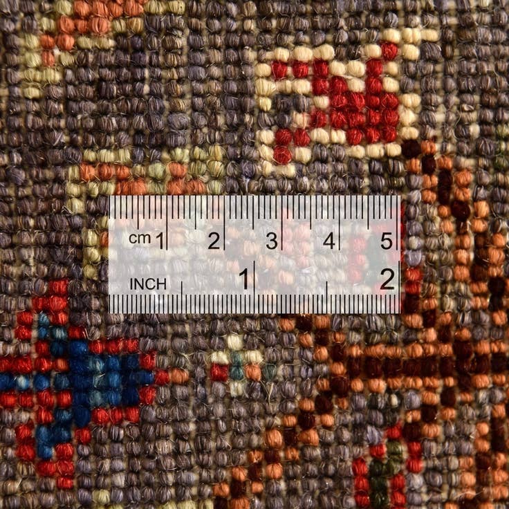 Detail image of 3' 4 x 5' Hand Knotted Ariana Ziegler Rug