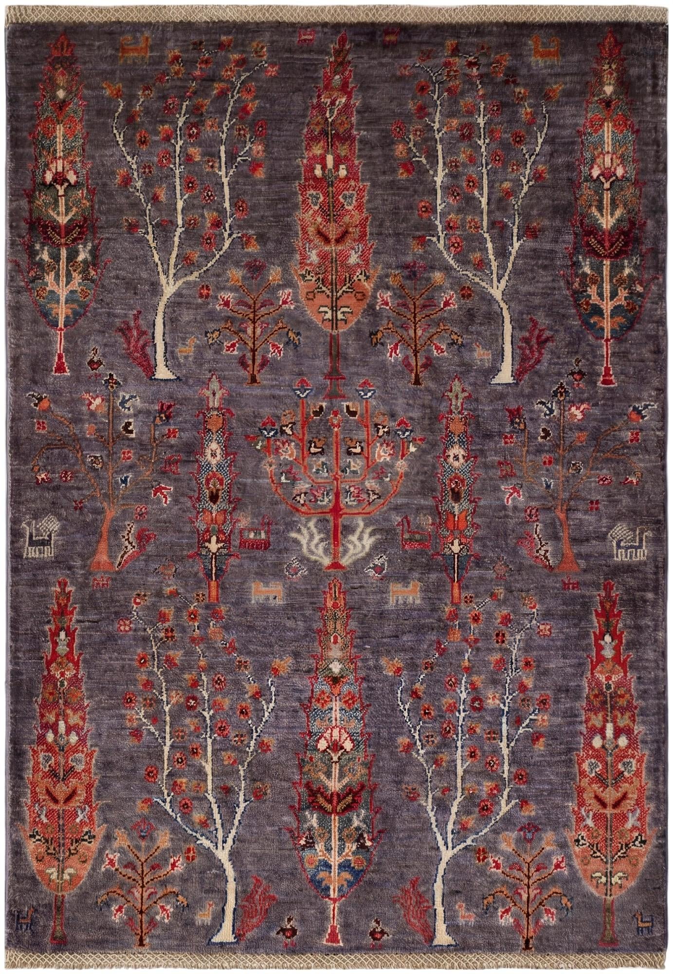 3' 4 x 5' Hand Knotted Ariana Ziegler Rug