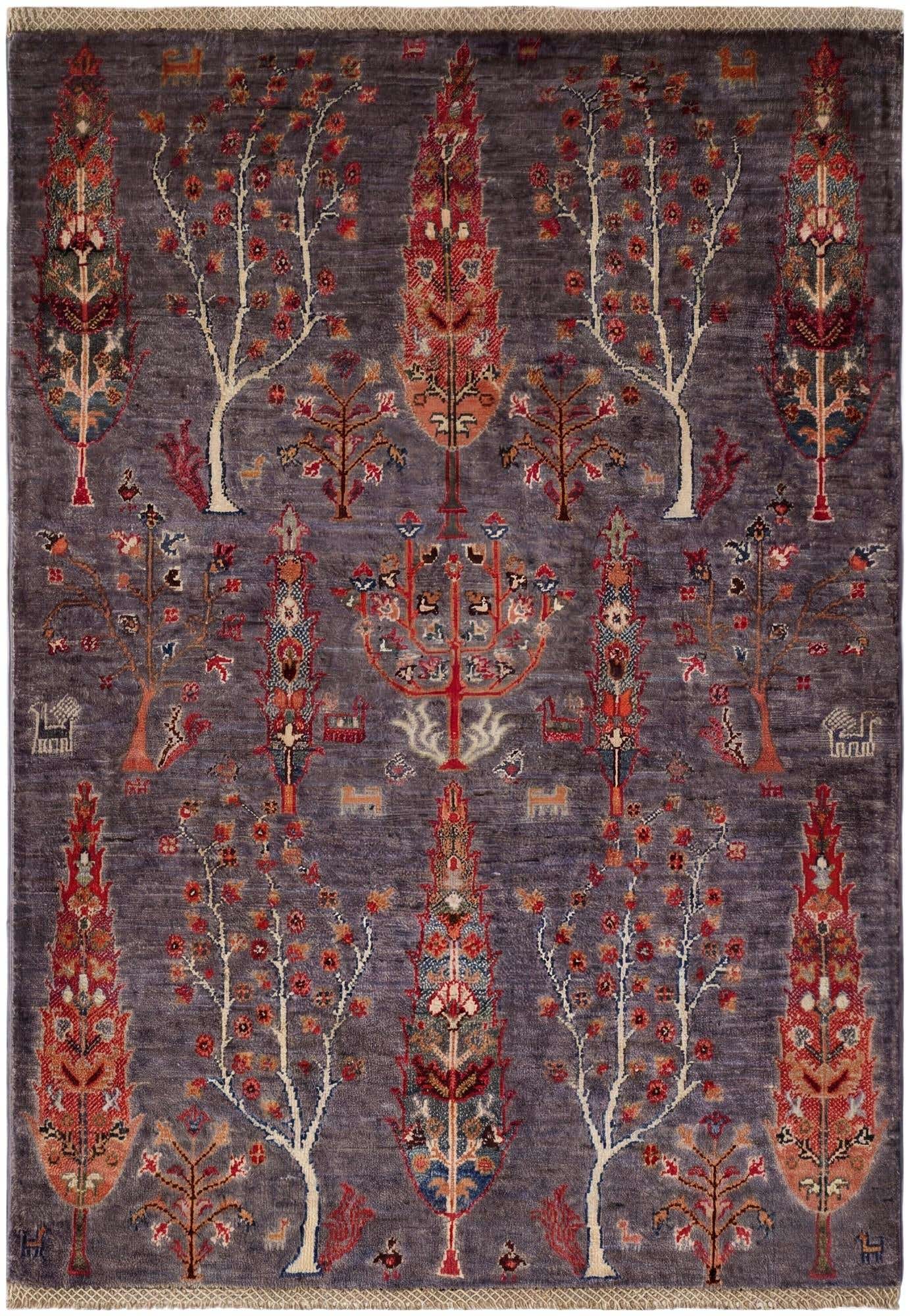 3' 4 x 5' Hand Knotted Ariana Ziegler Rug