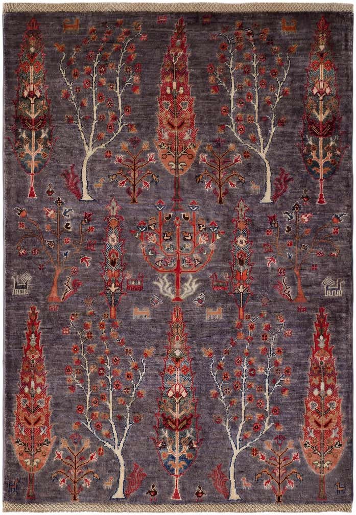 3' 4 x 5' Hand Knotted Ariana Ziegler Rug