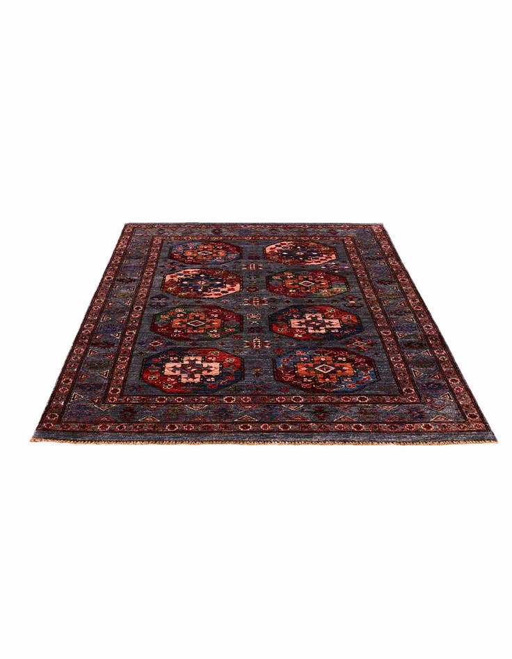 Detail image of 4' x 6' Hand Knotted Ariana Ziegler Rug