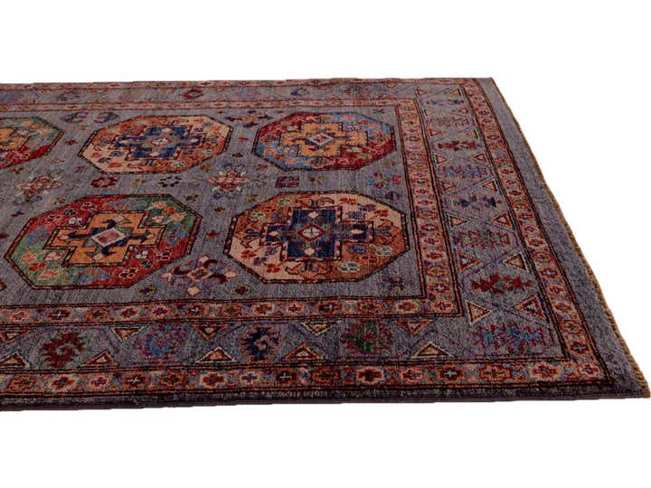 4' x 6' Hand Knotted Ariana Ziegler Rug