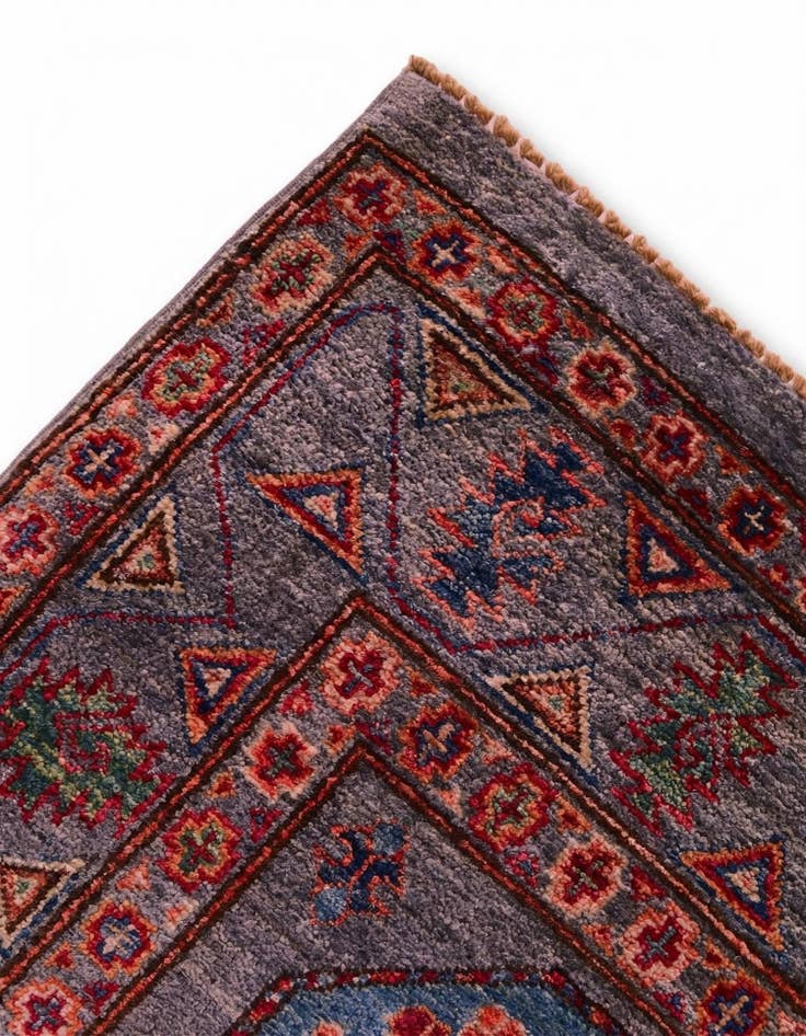 Detail image of 4' x 6' Hand Knotted Ariana Ziegler Rug