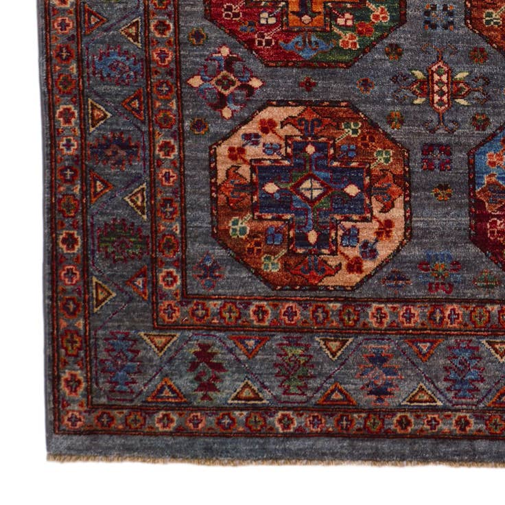 Detail image of 4' x 6' Hand Knotted Ariana Ziegler Rug