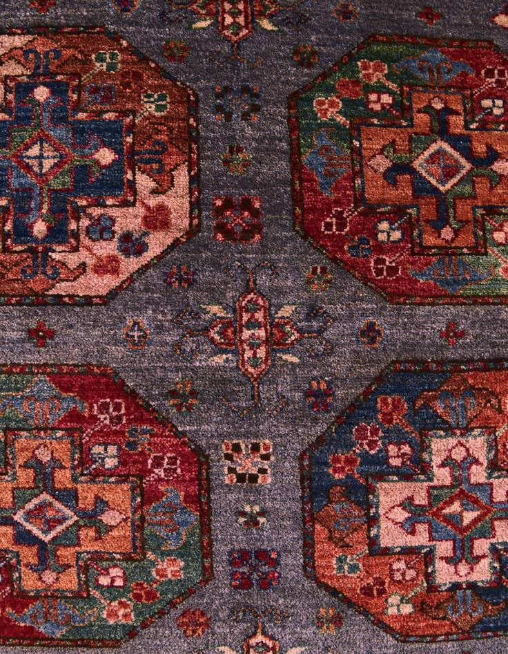 Detail image of 4' x 6' Hand Knotted Ariana Ziegler Rug