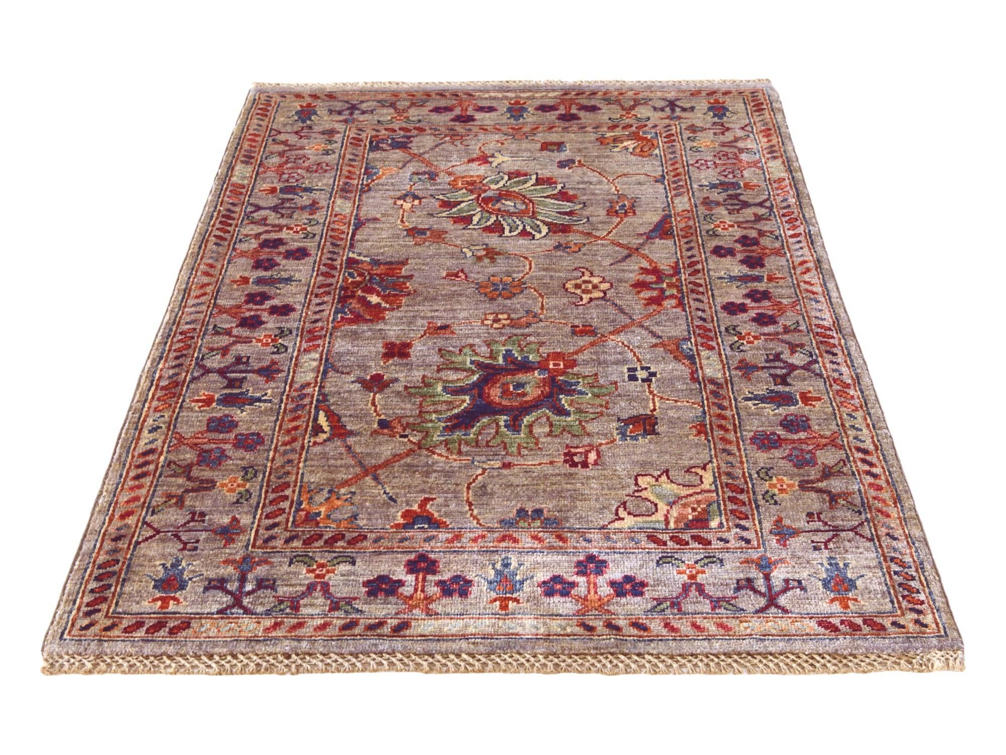 2' 10 x 4' 3 Hand Knotted Ariana Ziegler Rug