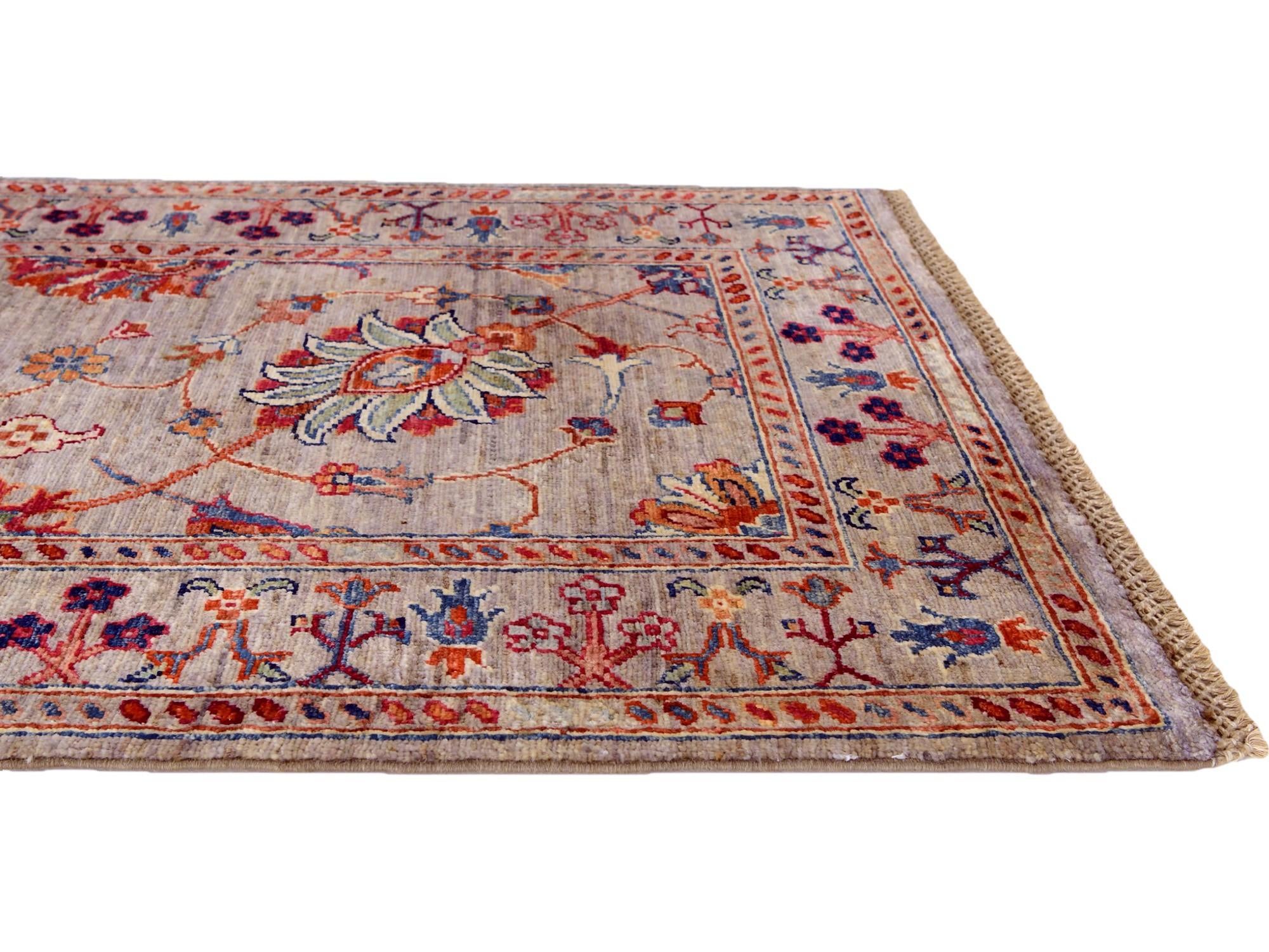 2' 10 x 4' 3 Hand Knotted Ariana Ziegler Rug