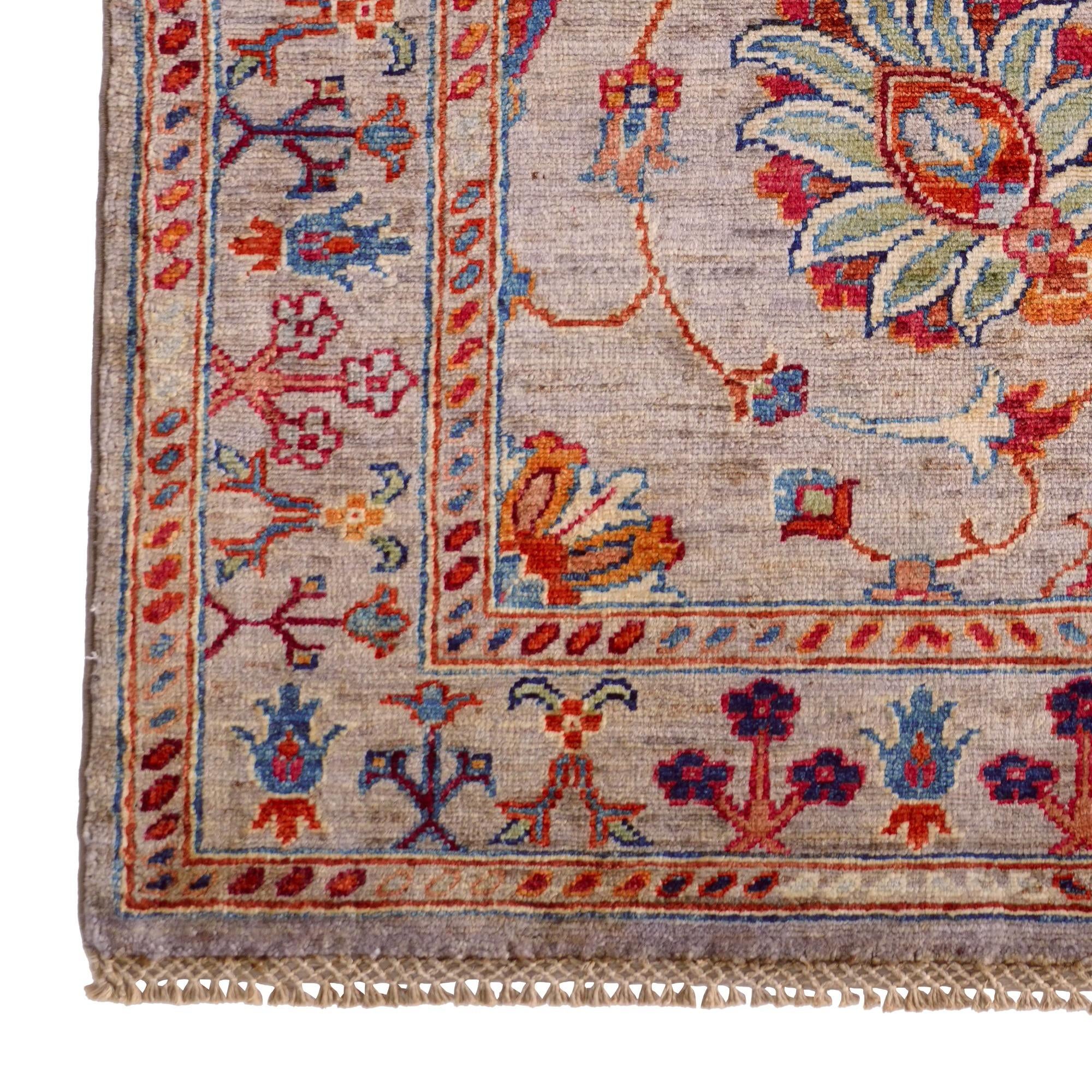 2' 10 x 4' 3 Hand Knotted Ariana Ziegler Rug
