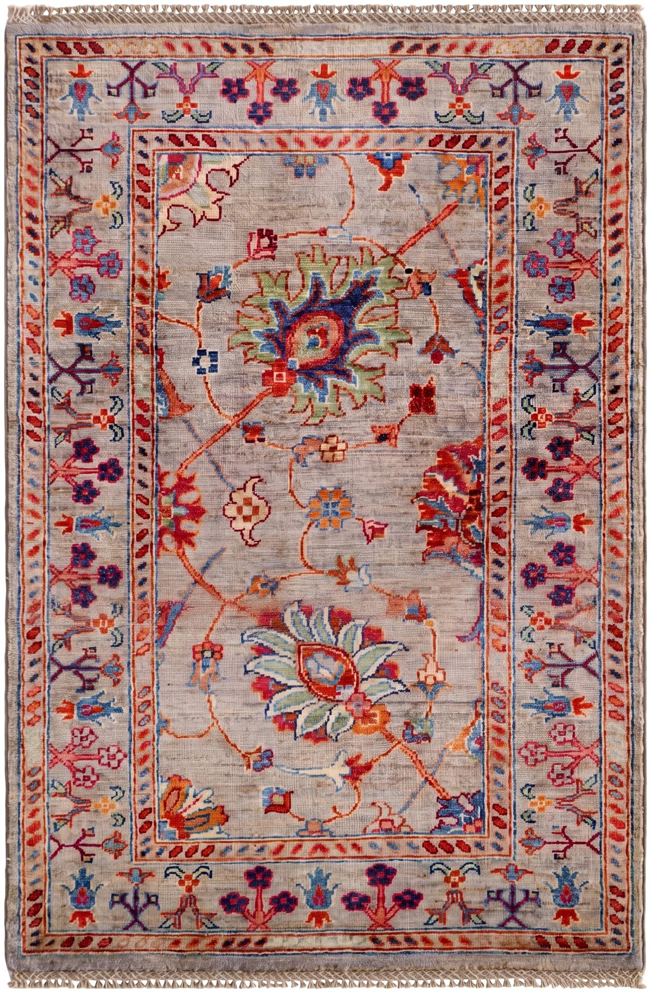 2' 10 x 4' 3 Hand Knotted Ariana Ziegler Rug