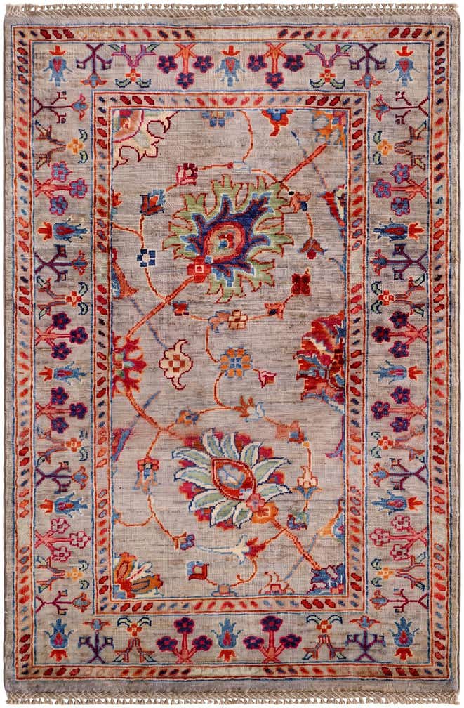 2' 10 x 4' 3 Hand Knotted Ariana Ziegler Rug