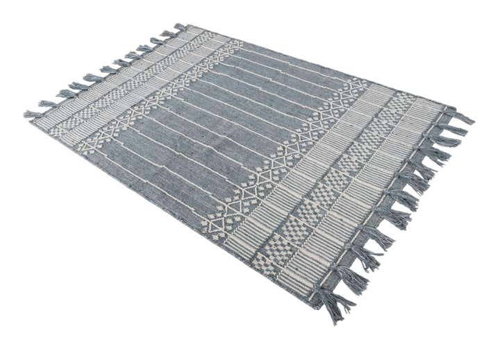 4' 2 x 6' Hand Woven Arizona Wool Rug