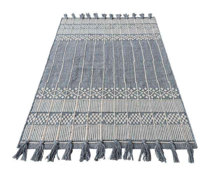 4' 2 x 6' Hand Woven Arizona Wool Rug