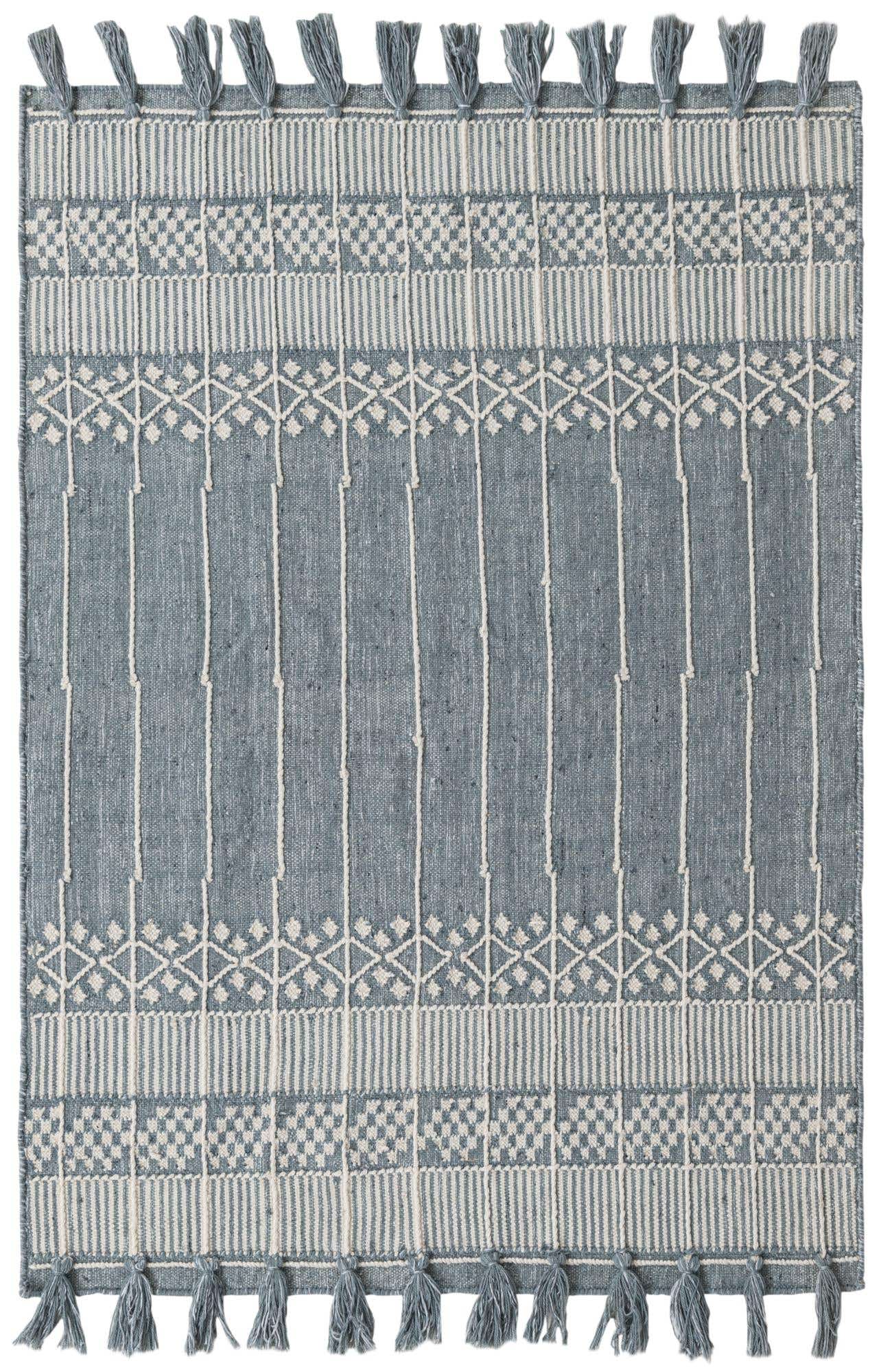 4' 2 x 6' Hand Woven Arizona Wool Rug