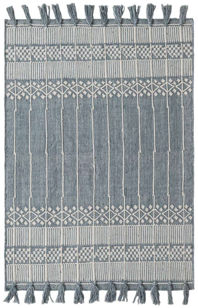 4' 2 x 6' Hand Woven Arizona Wool Rug