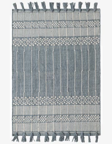 4' 2 x 6' Hand Woven Arizona Wool Rug