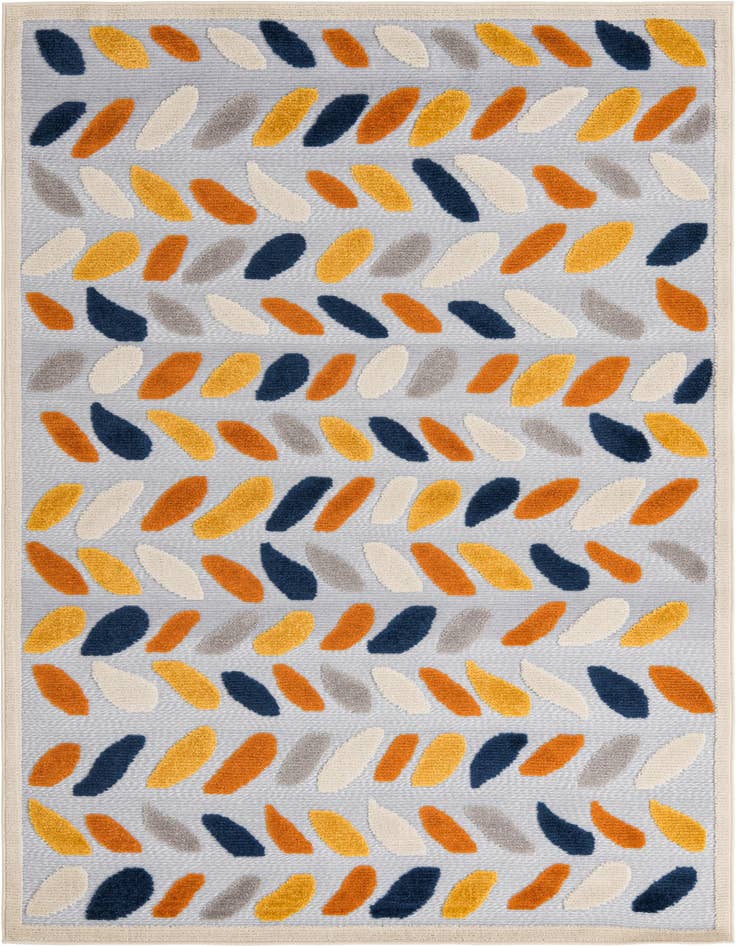Detail image of 5' 3 x 8' Easy-Clean Aruba Indoor / Outdoor Rug