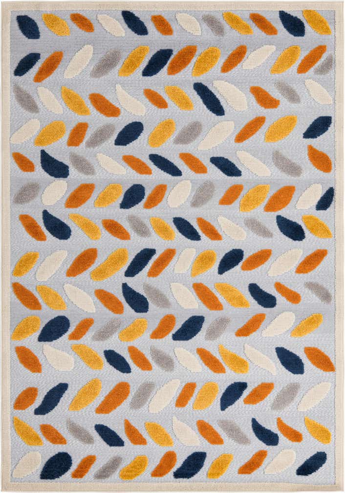 5' 3 x 8' Easy-Clean Aruba Indoor / Outdoor Rug