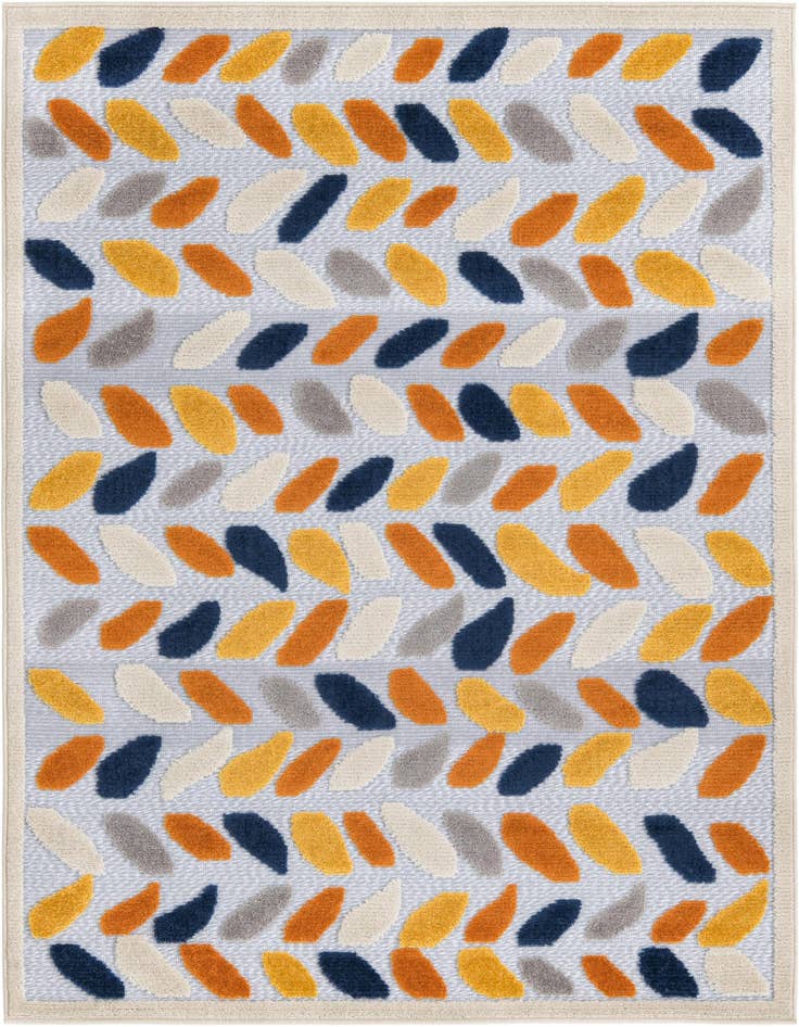 Detail image of 4' x 6' Easy-Clean Aruba Indoor / Outdoor Rug