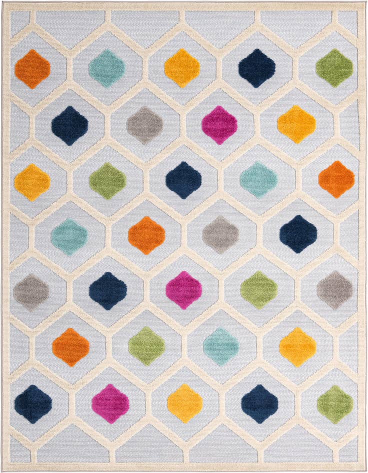 Detail image of 6' x 9' Easy-Clean Aruba Indoor / Outdoor Rug
