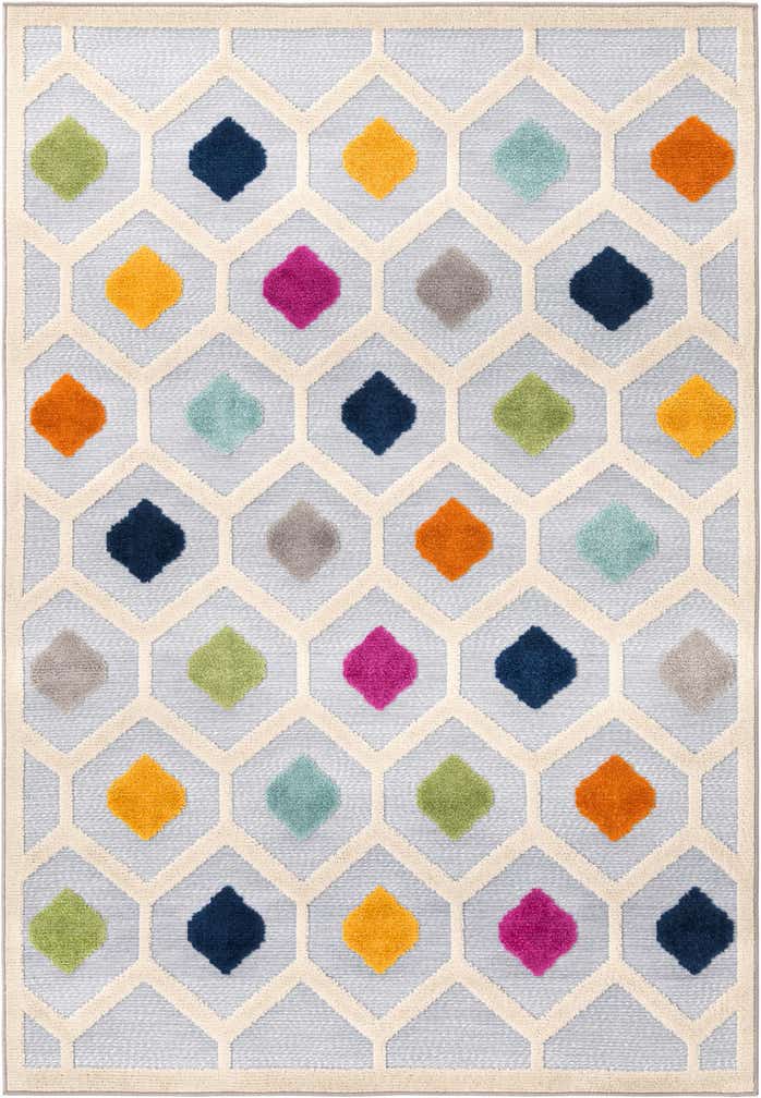 5' 3 x 8' Easy-Clean Aruba Indoor / Outdoor Rug