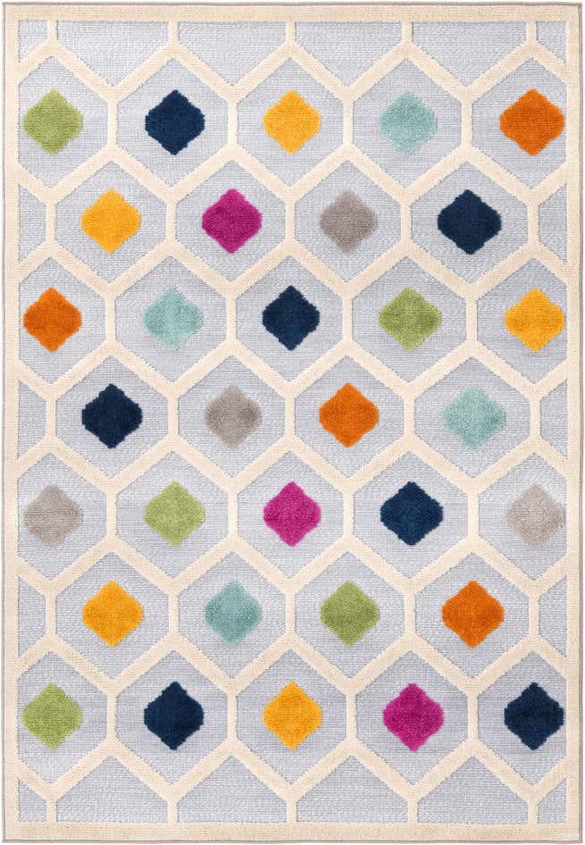 Detail image of 5' 3 x 8' Easy-Clean Aruba Indoor / Outdoor Rug