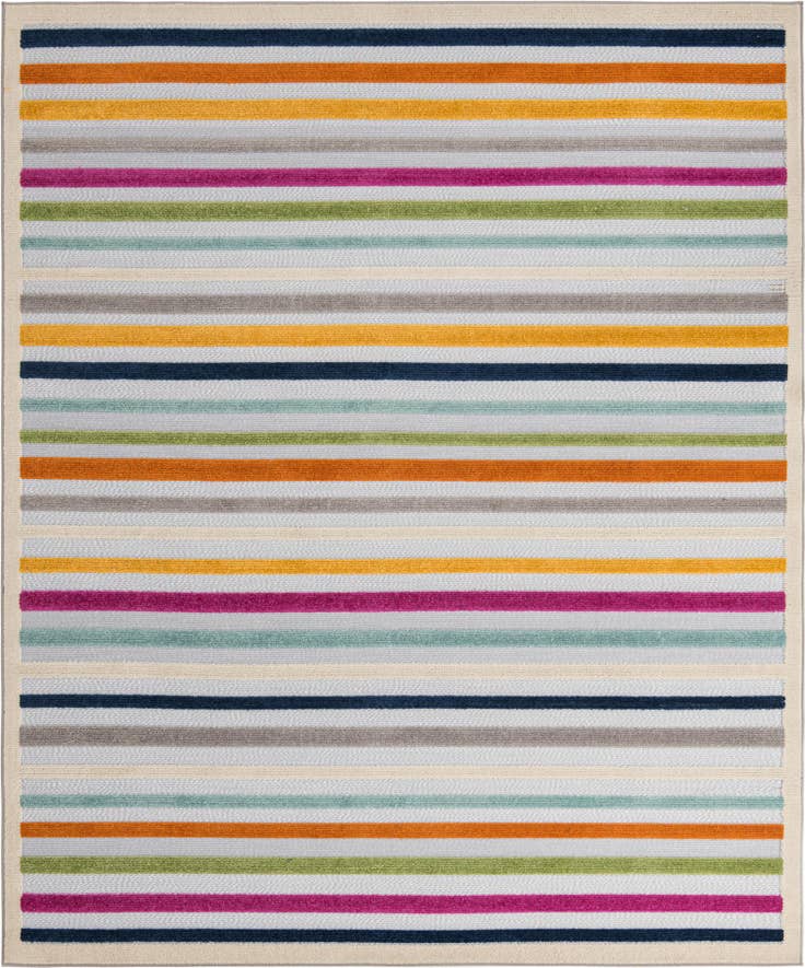 Detail image of 7' 10 x 10' Easy-Clean Aruba Indoor / Outdoor Rug
