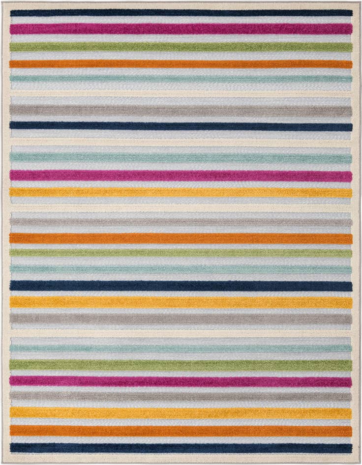 Detail image of 5' 3 x 8' Easy-Clean Aruba Indoor / Outdoor Rug