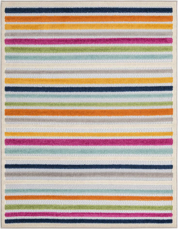 Detail image of 4' x 6' Easy-Clean Aruba Indoor / Outdoor Rug
