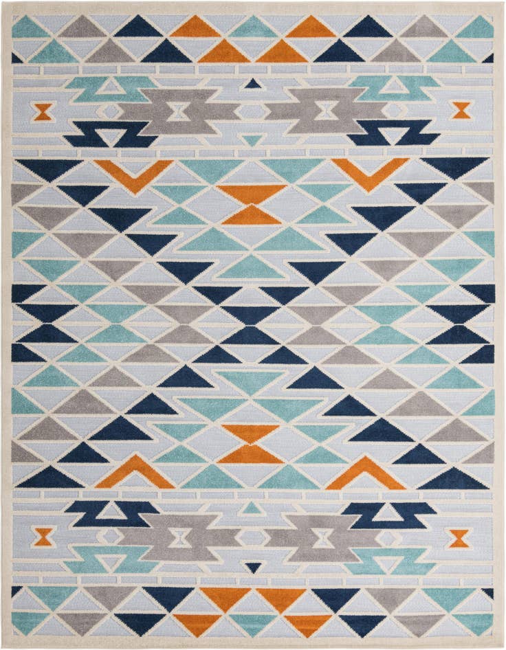 Detail image of 9' x 12' Easy-Clean Aruba Indoor / Outdoor Rug