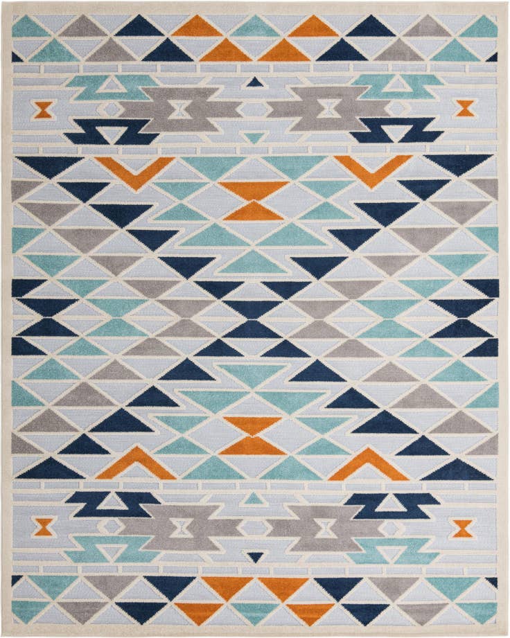 Detail image of 9' x 12' Easy-Clean Aruba Indoor / Outdoor Rug