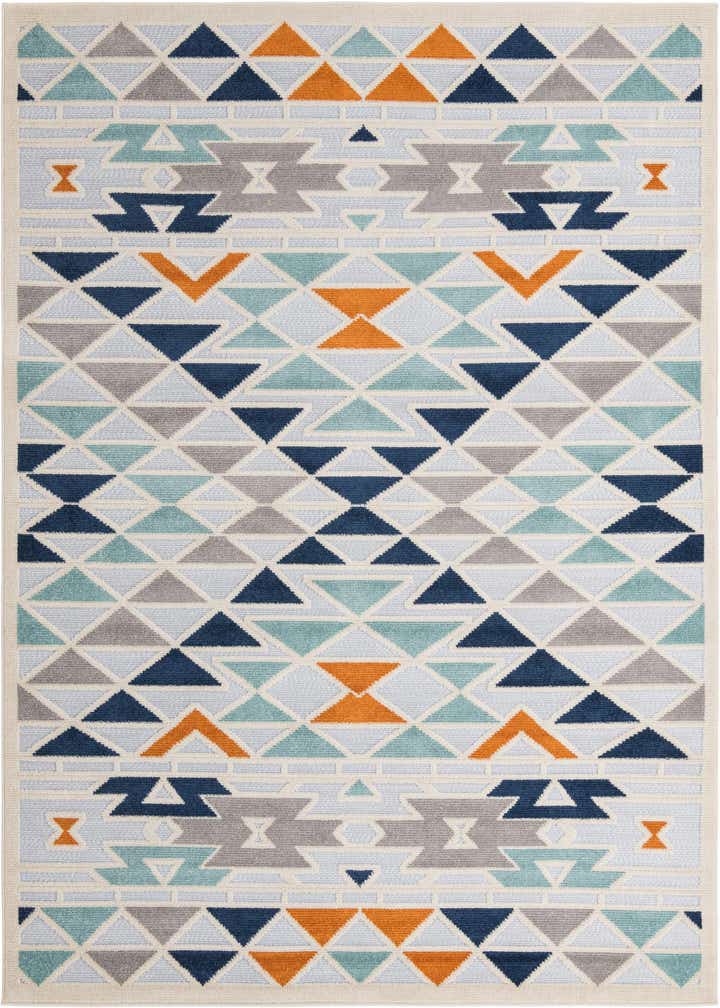 7' 10 x 10' Easy-Clean Aruba Indoor / Outdoor Rug
