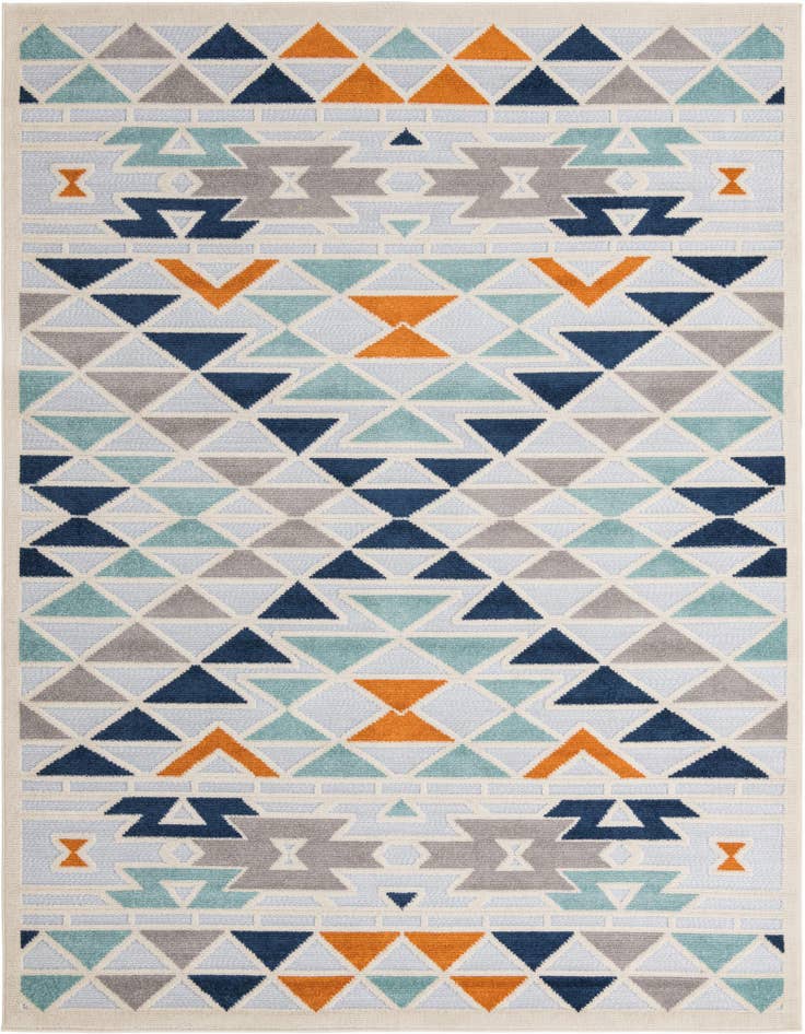 Detail image of 7' 10 x 10' Easy-Clean Aruba Indoor / Outdoor Rug
