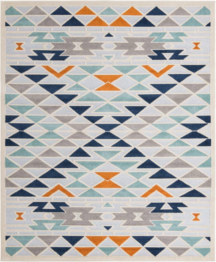 Detail image of 7' 10 x 10' Easy-Clean Aruba Indoor / Outdoor Rug