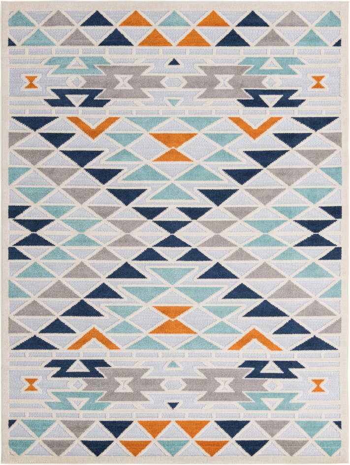 Detail image of 7' x 10' Easy-Clean Aruba Indoor / Outdoor Rug
