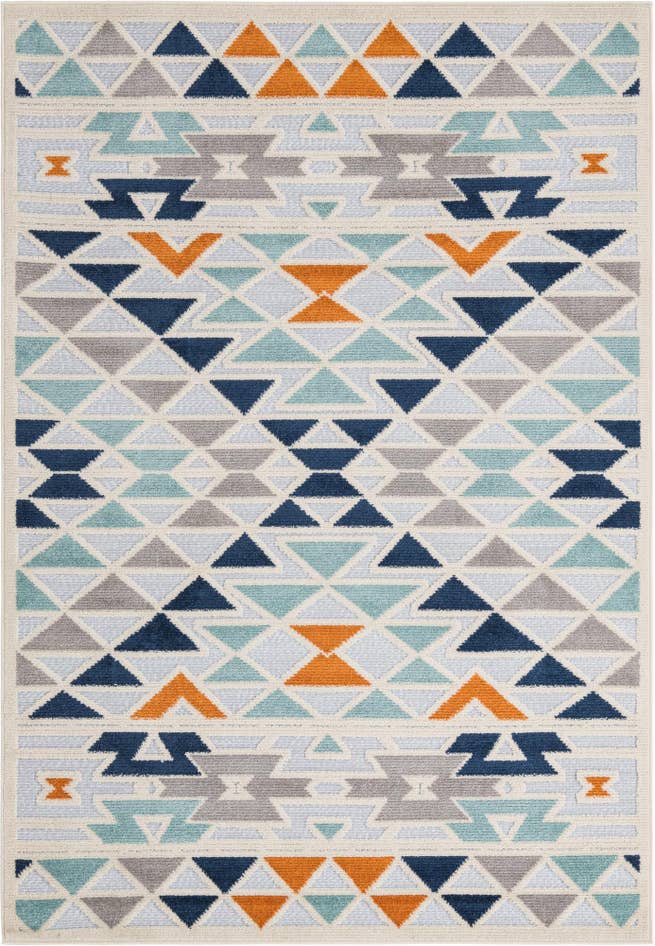 Detail image of 5' 3 x 8' Easy-Clean Aruba Indoor / Outdoor Rug