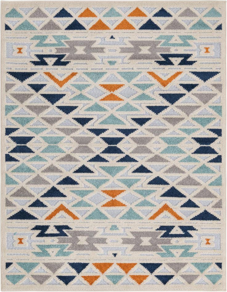Detail image of 4' x 6' Easy-Clean Aruba Indoor / Outdoor Rug
