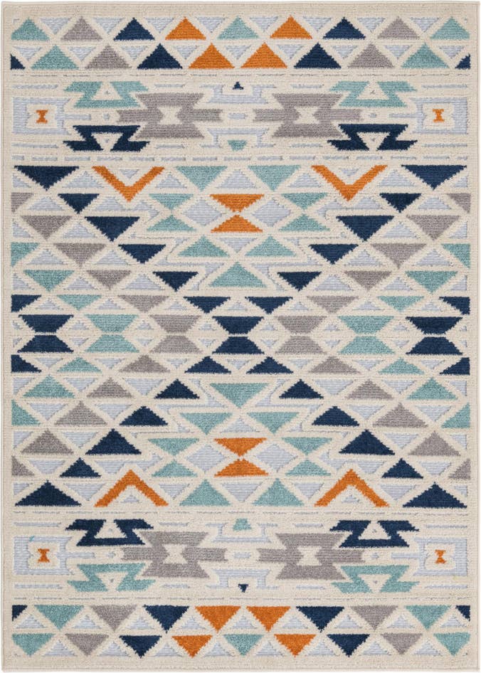 Detail image of 4' x 6' Easy-Clean Aruba Indoor / Outdoor Rug
