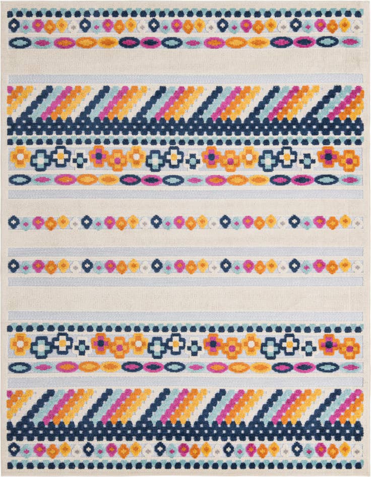 Detail image of 7' x 10' Easy-Clean Aruba Indoor / Outdoor Rug
