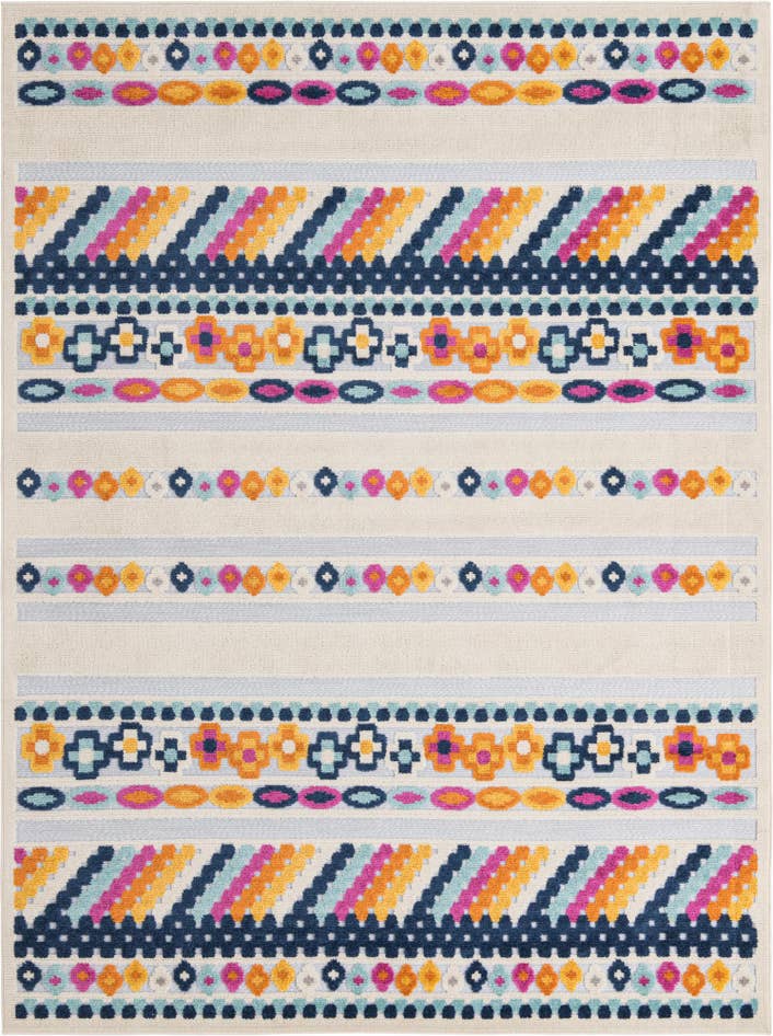 Detail image of 7' x 10' Easy-Clean Aruba Indoor / Outdoor Rug
