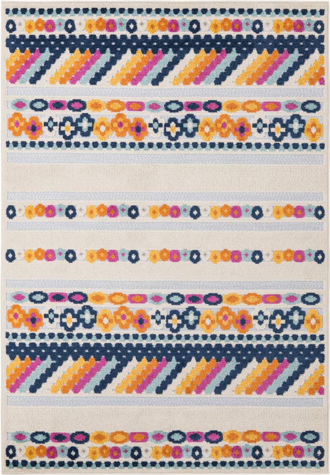 Detail image of 4' x 6' Easy-Clean Aruba Indoor / Outdoor Rug