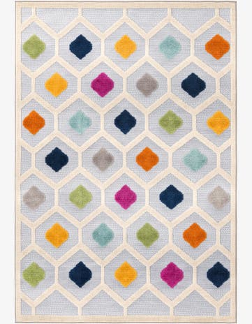 5' 3 x 8' Easy-Clean Aruba Indoor / Outdoor Rug