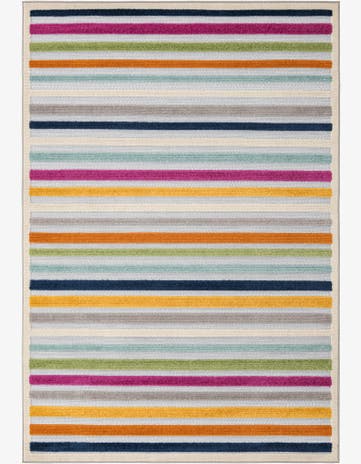 Gray Easy-Clean Aruba Indoor / Outdoor Rug