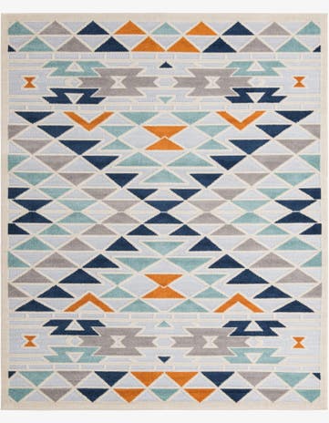 7' 10 x 10' Easy-Clean Aruba Indoor / Outdoor Rug