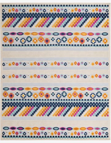 Gray Easy-Clean Aruba Indoor / Outdoor Rug