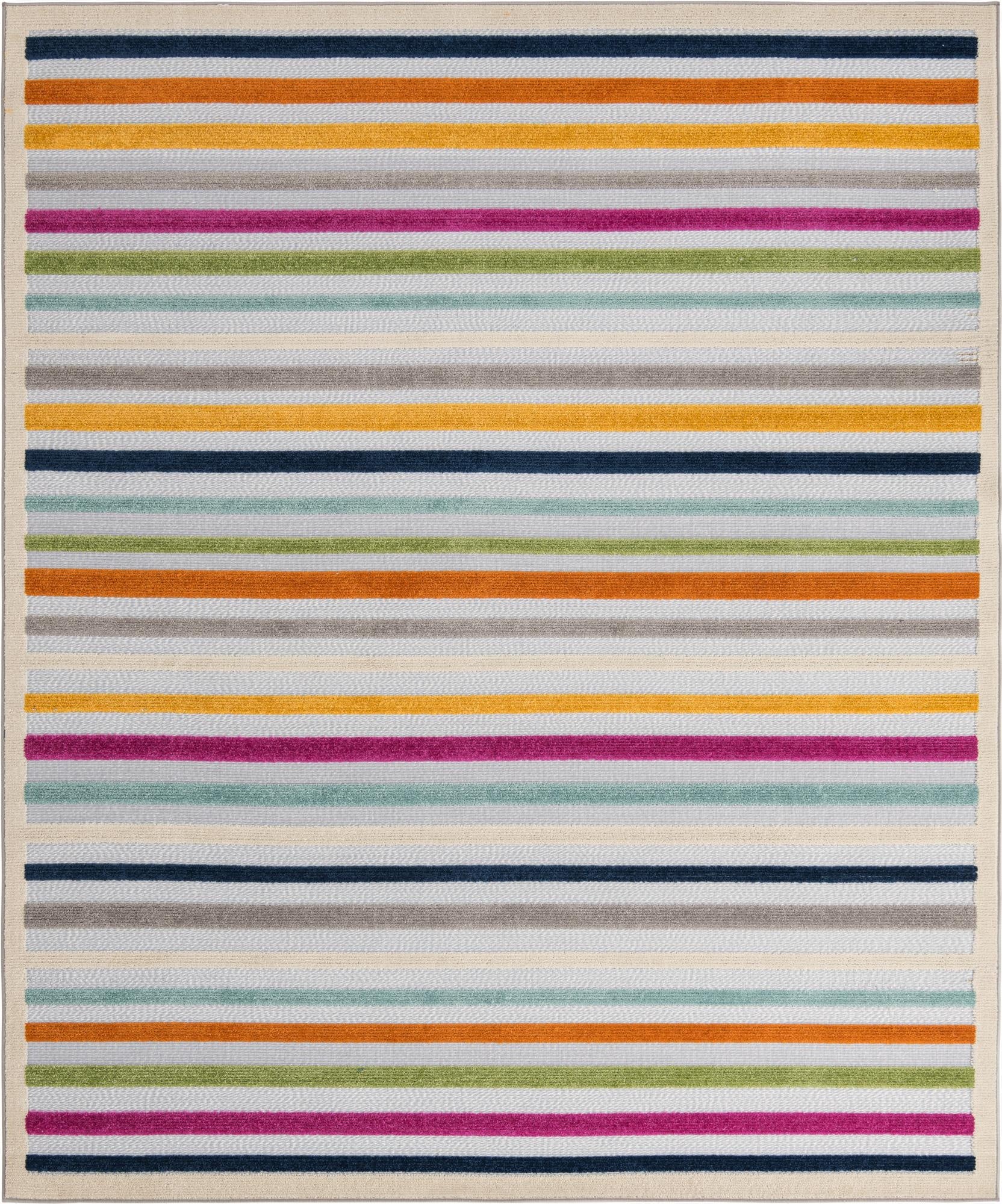 Primary image 7' 10 x 10'  Washable Aruba Indoor / Outdoor Rug