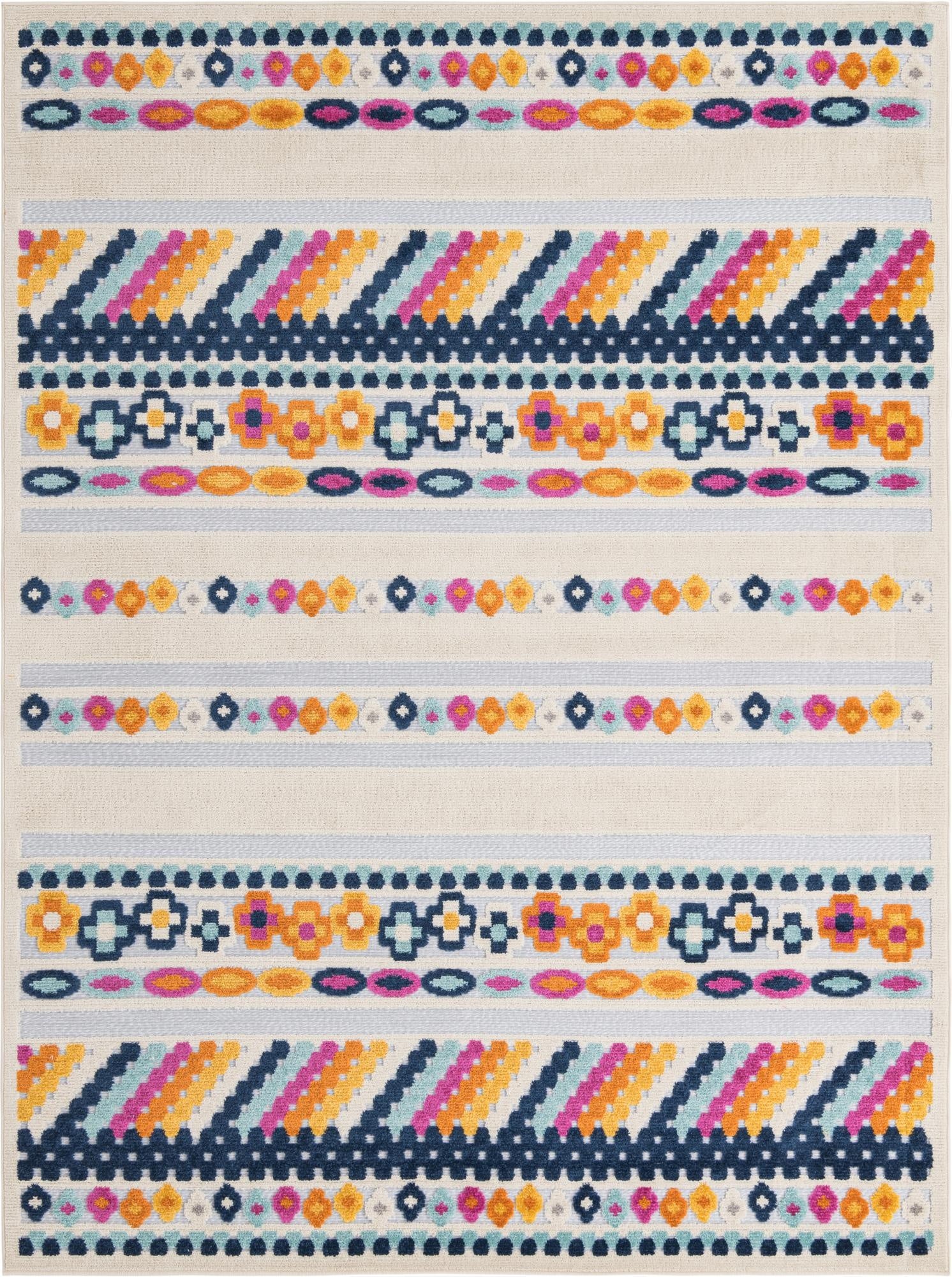 Primary image 7' x 10'  Washable Aruba Indoor / Outdoor Rug