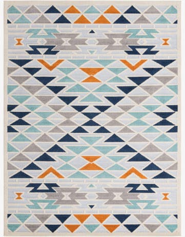 Gray Easy-Clean Aruba Indoor / Outdoor Rug